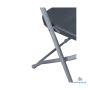 Assise Chaise pliante Opale M2 anthracite