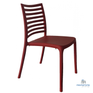 Chaise Sunday Grosfillex Rouge