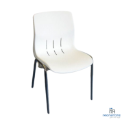 Chaise empilable Kaline M4 blanc