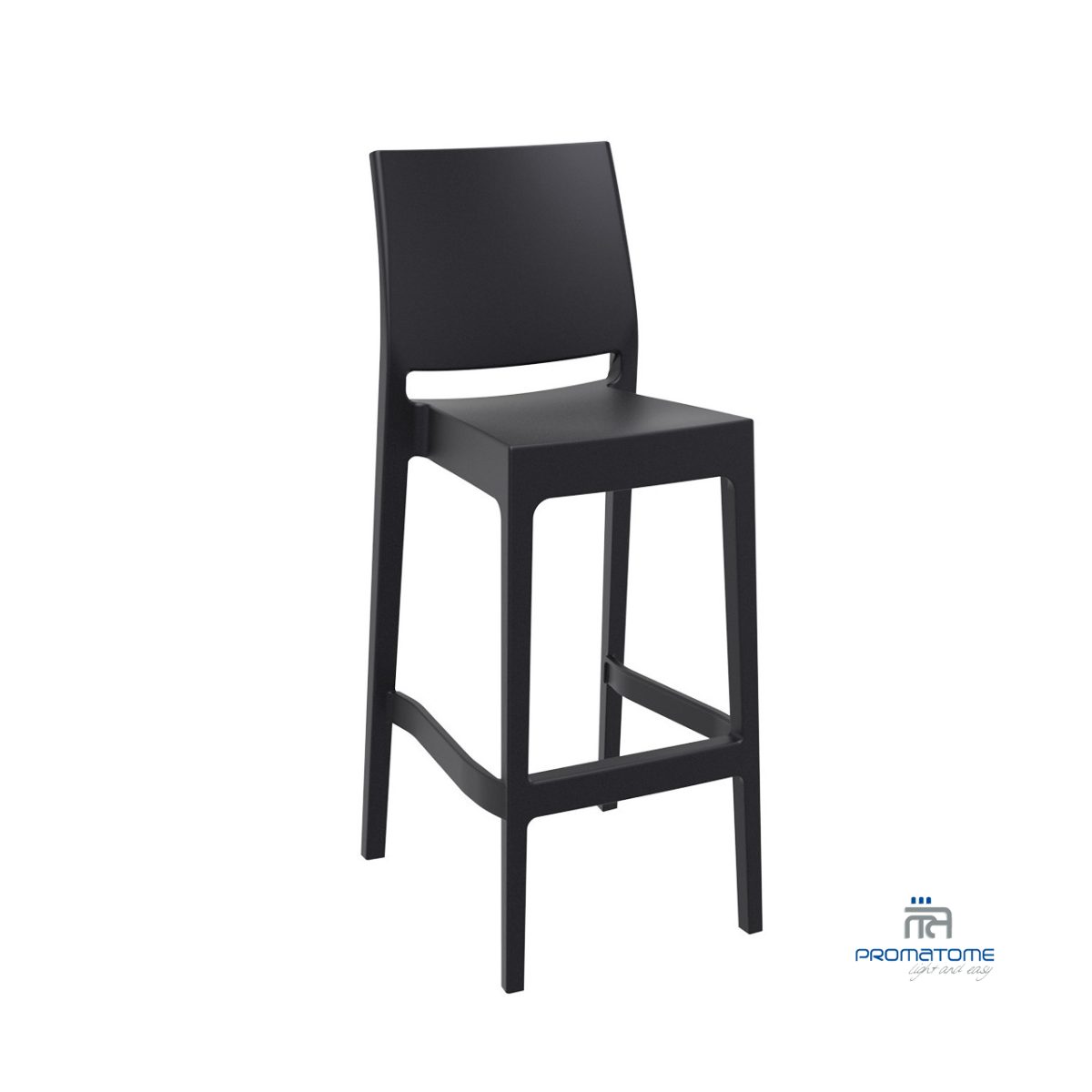 Chaise empilable Maya / Gris - Chaise pliante et empilable - Chaise  empilable