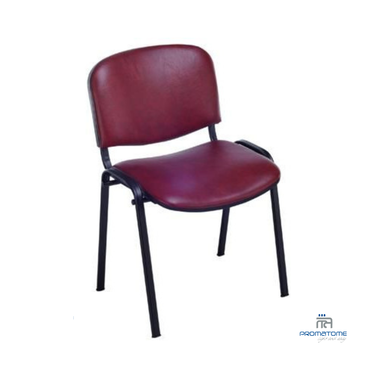 ISO M2 gecoate stapelbare stoel (keuze uit 22 kleuren)