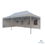 Tente Pliante Aluminium et toit pvc ou polyester 4m x 8m