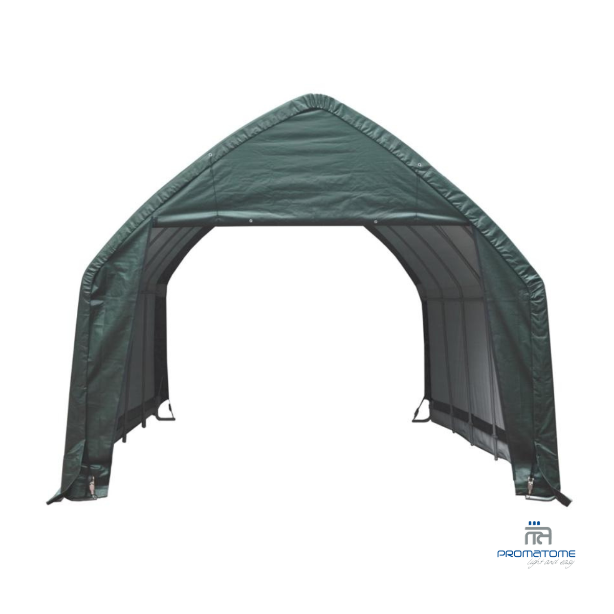 Garage pour véhicule vert 390x610x370 Shelter Logic